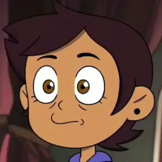 😯 9d11c248 Luz Noceda The Owl House カートゥーン, アニメ, キャラクター, The Owl House, ルース・ノセダ telegram sticker