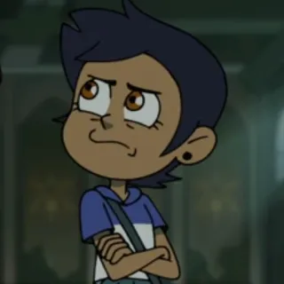 😠 a05c22ef Luz Noceda The Owl House アニメ, ディズニー, アニメシリーズ, ファンタジー, ルース・ノセダ telegram sticker