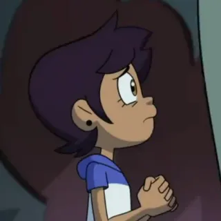 🙏 a3daf61e Luz Noceda The Owl House カートゥーン, キャラクター, 可愛い, アニメ, アウルハウス, ルズ・ノセダ telegram sticker