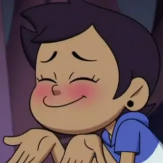 😊 a633c74f Luz Noceda The Owl House アニメ, キャラクター, ラズ・ノセダ, アウルハウス, カートゥーン telegram sticker