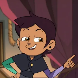 😏 d6654cfb Luz Noceda The Owl House アニメ, キャラクター, アニメーション, ディズニー, アウルハウス telegram sticker