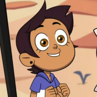 ☺ f68b40d7 Luz Noceda The Owl House カートゥーン, アニメ, キャラクター, The Owl House, ラズ・ノセダ telegram sticker