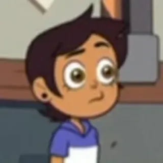 🤨 f850d426 Luz Noceda The Owl House カートゥーン, キャラクター, ルース・ノセダ, アウルハウス telegram sticker