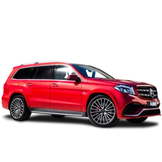 ๐ 010cd81b car, red, Mercedes, SUV, vehicle telegram sticker