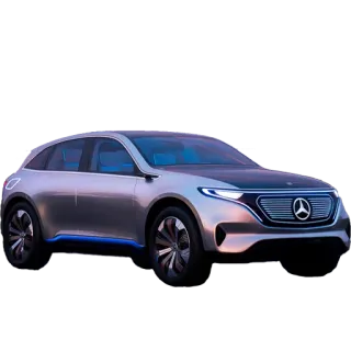 ๐ 0844330a car, mercedes, vehicle, transportation, automobile telegram sticker