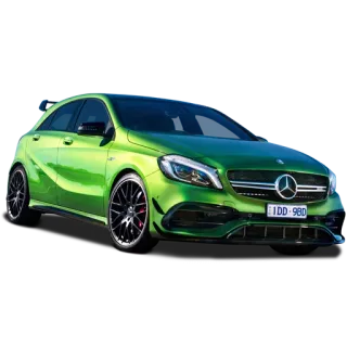 ๐ซ 5b384733 car, vehicle, automobile, mercedes, green telegram sticker