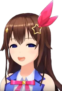 🐻 5e5e48f2 Animé, Vtuber, Fille, Idole whatsapp sticker