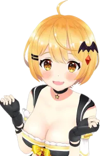 🌟 9f1fbc6f Anime, Fille, Dessin animé, Illustration, Mignon, Kawaii whatsapp sticker