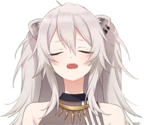🦁 b92dd7a7 Shishiro Botan Anime, VTuber, Hololive, Shishiro Botan, Mignon whatsapp sticker