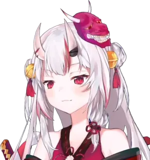 👿 e4e9f8ce Anime, Vtuber, Mignon, Féminin, Japonais, Démon whatsapp sticker