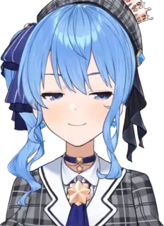 ☄️ ebea64a3 Hoshimachi Suisei Hololive Anime, Vtuber, Idol, Hoshimachi Suisei, Hololive whatsapp sticker