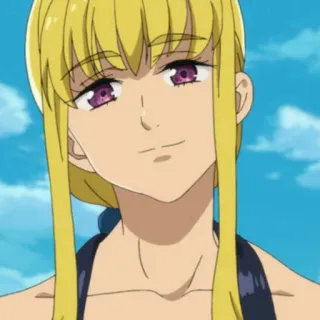 😄 4a7a3eeb Nerobasta Seven Deadly Sins Anime, Personaje, Rubia, Mujer, Seven Deadly Sins, Nerobasta telegram sticker