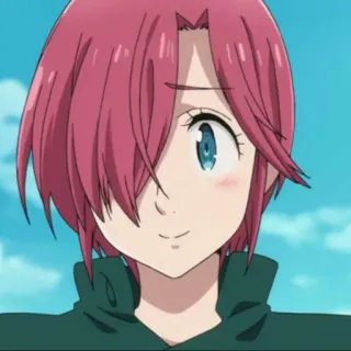 😊 7f018a01 Anime, Manga, Dibujos animados, Retrato, Personaje, Ilustración telegram sticker