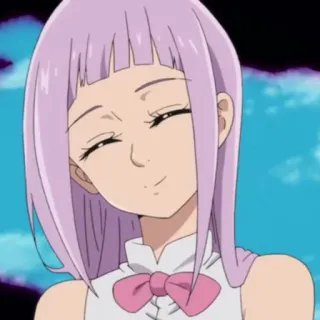 😄 9741d8de Anime, Dibujos animados, Mujer, Chica, Personaje, Lindo, Sonriendo telegram sticker