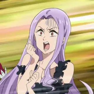 😱 a8fc2a94 Anime, Mujer, Llorando, Personaje, Ilustración telegram sticker