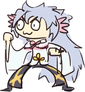 👊 41aeff79 Anime, Desenho animado, Engraçado, Personagem, Mangá telegram sticker