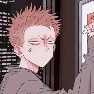 💢 cb4e021b Anime, Dibujos animados, Enojado, Frustrado, Irritado whatsapp sticker