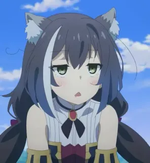 🖤 729be491 อนิเมะ, สาวหูแมว, น่ารัก, คาวาอิ, ตัวละคร, มังงะ, หูสัตว์ telegram sticker