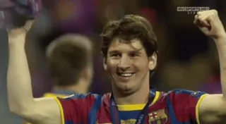 😁 f5d74709 Lionel Messi football, football, sport, champion, messi whatsapp sticker