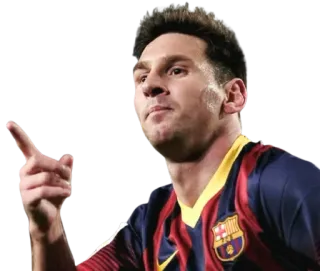 👈 202d4126 Lionel Messi piłka nożna, futbol, sportowiec, sport, Messi whatsapp sticker