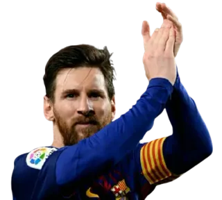 👏 72bfbeae Lionel Messi piłka nożna, sportowiec, sport, piłka nożna, Messi whatsapp sticker