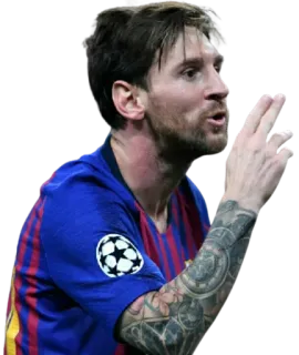 🤫 732c7e7e Lionel Messi piłka nożna, futbol, sportowiec, zawodnik, messi whatsapp sticker