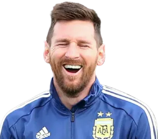 😆 af9f2157 Lionel Messi piłka nożna, futbol amerykański, sportowiec, argentyna, messi whatsapp sticker