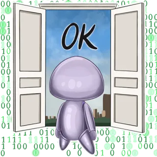 Meta вселенная Infinity whatsapp stickers