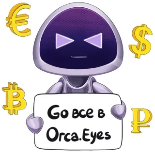💰 8f26bf6e Go все в
Orca.Eyes robot, mata uang, keuangan, teknologi, cyborg, digital whatsapp sticker