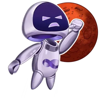 Meta вселенная Infinity telegram stickers