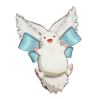 😏 8b192e4d cute, bunny, animal, ribbon, cartoon telegram sticker