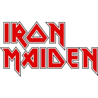 🤘 09d9dc03 IRON MAIDEN banda, música, heavy metal, logo whatsapp sticker