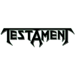 🤘 6f095960 TESTAMENT banda, música, heavy metal, logo, Testament whatsapp sticker