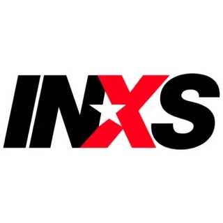 🤟 7a8f2a31 INXS, banda, logo, música, rock whatsapp sticker