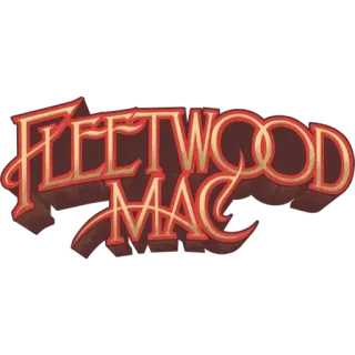 🤟 fe330b53 Fleetwood Mac música, banda, logo, Fleetwood Mac whatsapp sticker