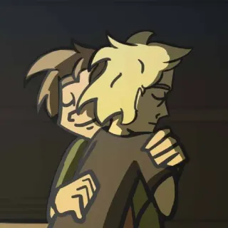 🤗 3d540ec5 Cartone animato, Abbraccio, Amicizia, Affetto, Emozionale telegram sticker