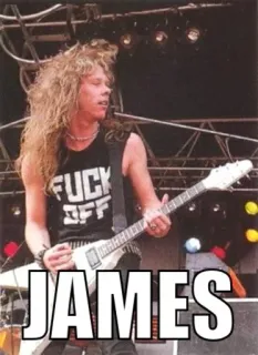 Metallica telegram stickers