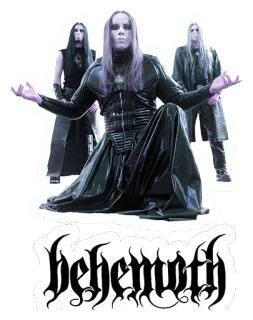😄 f27c5198 behemoth groupe, musique, metal, Behemoth whatsapp sticker