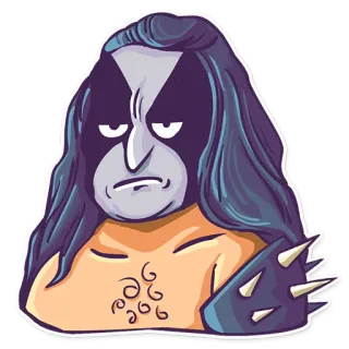 😐 c7d99cdc メタル, 音楽, バンド, イラスト, コンサート, ヘヴィメタル telegram sticker