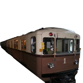 💂 f257eb23 train, métro, transport, chemin de fer, transport en commun, véhicule telegram sticker