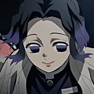 💜 997b0bcf Shinobu Kocho Demon Slayer อนิเมะ, ดาบพิฆาตอสูร, ชิโนบุ โคโจ, มังงะ, ตัวละคร, อนิเมชั่นญี่ปุ่น whatsapp sticker