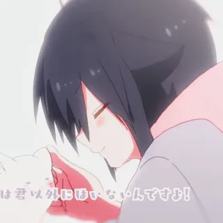 🍄 bbe06768 は君以外にはいないんですよ! anime, cartoon, cute, japanese, character telegram sticker