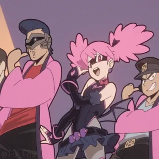 🥳 c8444770 อนิเมะ, การ์ตูน, สีชมพู, แอนิเมชั่น, ตัวละคร telegram sticker