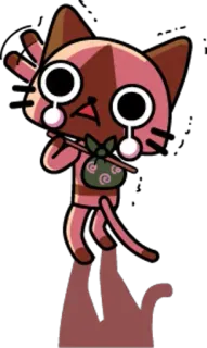 👋 28d8028c kucing, sedih, menangis, binatang, kartun telegram sticker