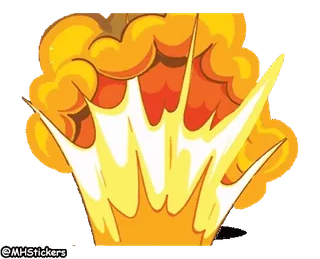 😑 85899069 bum, explosão, fogo, explosão, explosão telegram sticker