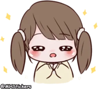 😍 70e268a5 @MHStickers whatsapp sticker