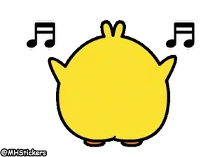 @MHStickers Spoiled Rabbit Plump Little Chick telegram stickers