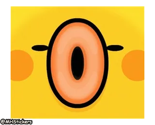 @MHStickers Spoiled Rabbit Plump Little Chick telegram stickers