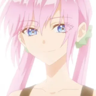 🌸 15251bbd Anime, Pelo rosa, Personaje, Dibujo animado, Chica, Ilustración whatsapp sticker