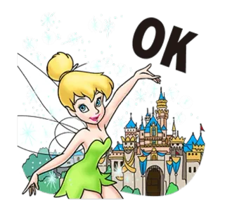 Mickey and Minnie telegram stickers
